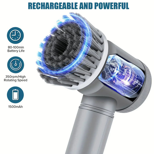 Electric Spin Scrubber – Wireless Cleaning Brush